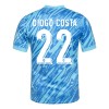 Camiseta de fútbol Portero Portugal Diogo Costa 22 Euro 2024 Azul - Hombre